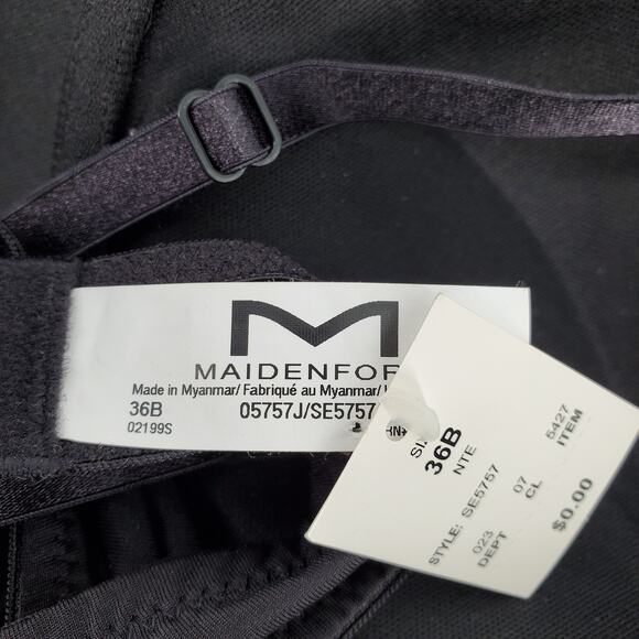 Maidenform Self Expressions 36B TShirt Push Up Bra 2 Pack Red/Pink and Black New - Picture 3 of 8